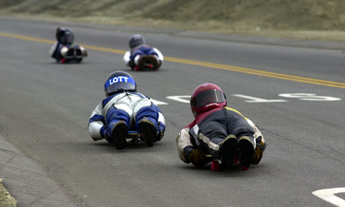 luge boarding